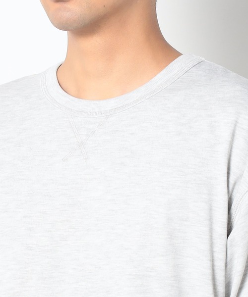 Grand PARK（グランドパーク）の「DISCUS(ディスカス）×GrandPARK（グランドパーク）別注USAコットンブレンドスウェットTシャツ（Tシャツ/カットソー・メンズ・ブラック/ネイビー/オートミール/オフホワイト・X-LARGE/LARGE/MEDIUM）」の15枚目の写真