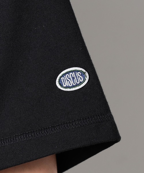 Grand PARK（グランドパーク）の「DISCUS(ディスカス）×GrandPARK（グランドパーク）別注USAコットンブレンドスウェットTシャツ（Tシャツ/カットソー・メンズ・ブラック/ネイビー/オートミール/オフホワイト・X-LARGE/LARGE/MEDIUM）」の16枚目の写真