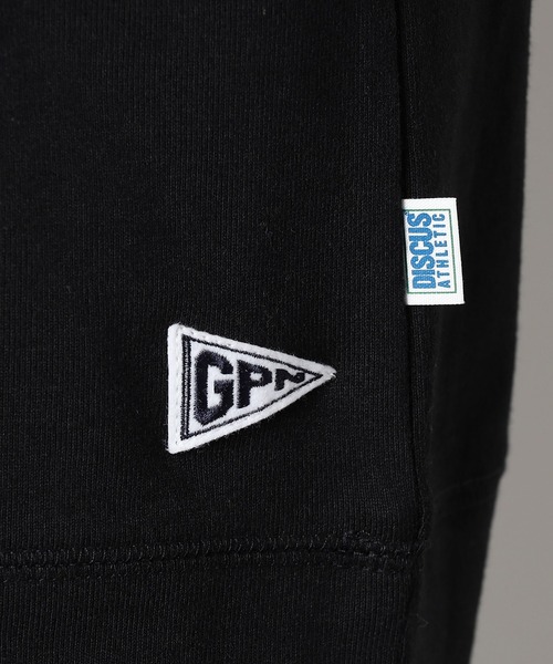 Grand PARK（グランドパーク）の「DISCUS(ディスカス）×GrandPARK（グランドパーク）別注USAコットンブレンドスウェットTシャツ（Tシャツ/カットソー・メンズ・ブラック/ネイビー/オートミール/オフホワイト・X-LARGE/LARGE/MEDIUM）」の14枚目の写真