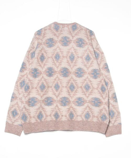 PENDLETON(ペンドルトン)の「PENDLETON/ペンドルトン シャギー Vネックカーディガン(カーディガン/ボレロ・メンズ・ベージュ/アイボリー/ブラック・MEDIUM/LARGE)」の5枚目の写真