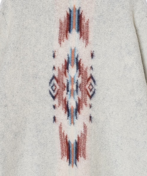 PENDLETON(ペンドルトン)の「PENDLETON/ペンドルトン シャギー Vネックカーディガン(カーディガン/ボレロ・メンズ・ベージュ/アイボリー/ブラック・MEDIUM/LARGE)」の12枚目の写真