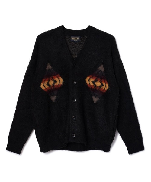 PENDLETON(ペンドルトン)の「PENDLETON/ペンドルトン シャギー Vネックカーディガン(カーディガン/ボレロ・メンズ・ベージュ/アイボリー/ブラック・MEDIUM/LARGE)」の15枚目の写真