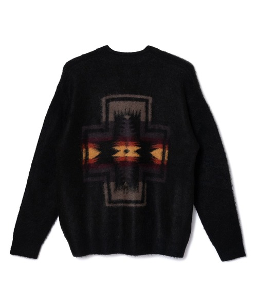 PENDLETON(ペンドルトン)の「PENDLETON/ペンドルトン シャギー Vネックカーディガン(カーディガン/ボレロ・メンズ・ベージュ/アイボリー/ブラック・MEDIUM/LARGE)」の16枚目の写真