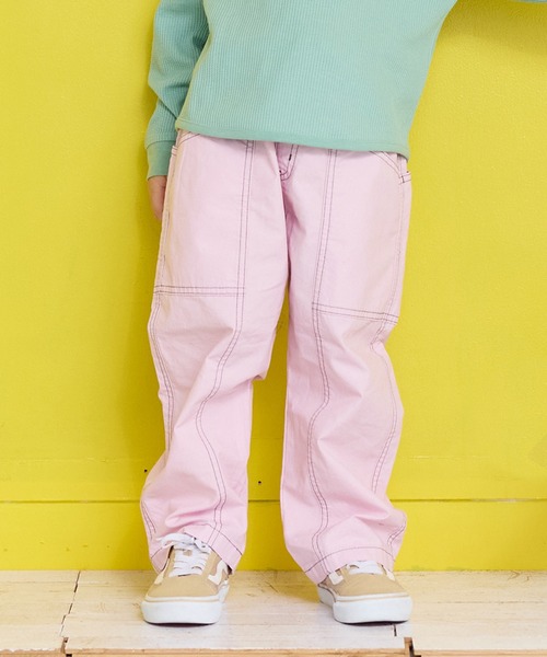 Life Support Products(라이프 서포트 프로덕츠)의 「트일 패치 포켓 팬츠(그 외 팬츠)」｜라이트 핑크