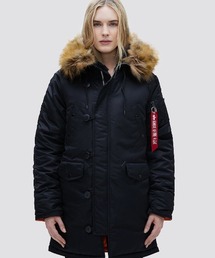 Alpha Industries（アルファインダストリーズ）の「【25FW新作商品】Alpha Industries/アルファインダストリーズ/N-3B PARKA W（ミリタリージャケット）」