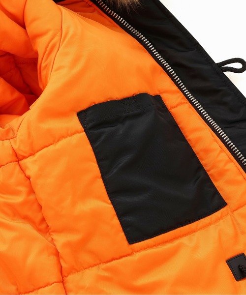 Alpha Industries（アルファインダストリーズ）の「【25FW新作商品】Alpha Industries/アルファインダストリーズ/N-3B PARKA W（ミリタリージャケット・レディース・ブラック・SMALL/MEDIUM/X-SMALL）」の7枚目の写真