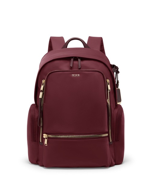 TUMI(トゥミ)の「VOYAGEUR 「セリーナ」バックパック(A4/PC15インチまで対応)(バックパック/リュック・レディース・ワイン・FREE)」の1枚目の写真