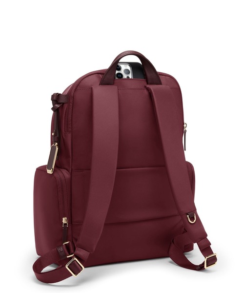 TUMI(トゥミ)の「VOYAGEUR 「セリーナ」バックパック(A4/PC15インチまで対応)(バックパック/リュック・レディース・ワイン・FREE)」の5枚目の写真