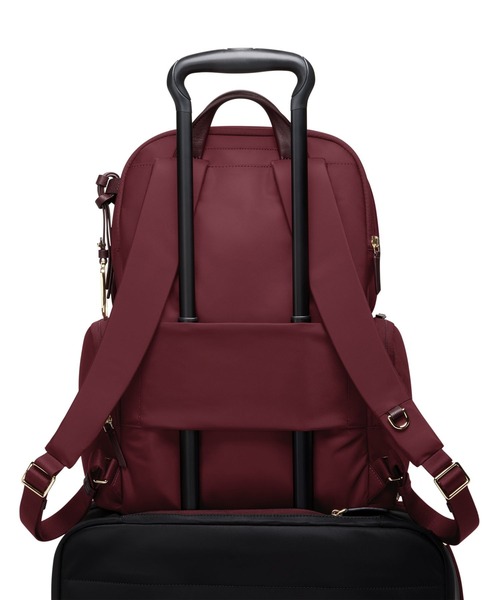 TUMI(トゥミ)の「VOYAGEUR 「セリーナ」バックパック(A4/PC15インチまで対応)(バックパック/リュック・レディース・ワイン・FREE)」の6枚目の写真