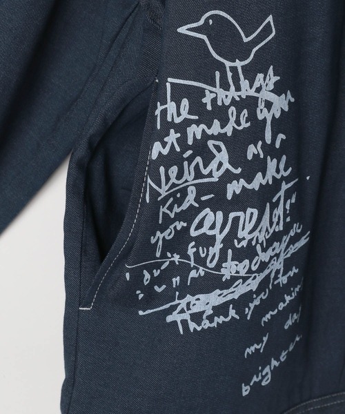 GLOBAL WORK（グローバルワーク）の「クリーンデニム/トラッカージャケット/CLEAN MODE/575819（デニムジャケット・メンズ・ネイビー系9/ネイビー系8・XL/L/M/S）」の11枚目の写真