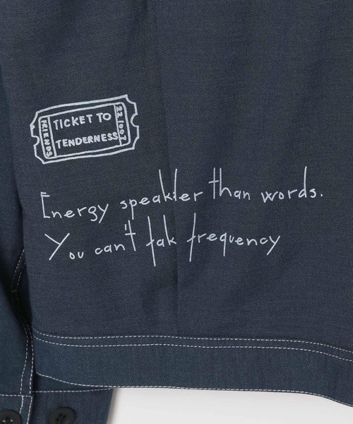 GLOBAL WORK（グローバルワーク）の「クリーンデニム/トラッカージャケット/CLEAN MODE/575819（デニムジャケット・メンズ・ネイビー系9/ネイビー系8・XL/L/M/S）」の17枚目の写真