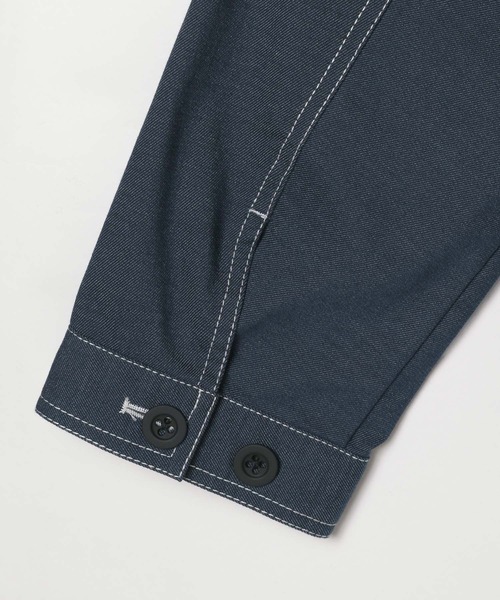 GLOBAL WORK（グローバルワーク）の「クリーンデニム/トラッカージャケット/CLEAN MODE/575819（デニムジャケット・メンズ・ネイビー系9/ネイビー系8・XL/L/M/S）」の18枚目の写真