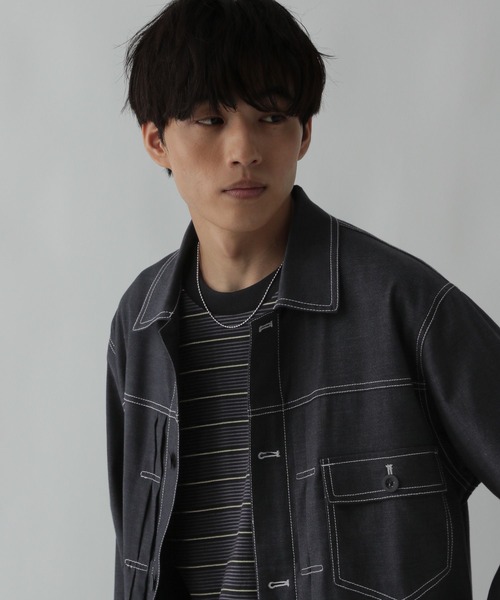 クリーンデニム/トラッカージャケット/CLEAN MODE/575819（デニム