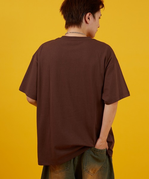 improves(インプローブス)の「天竺 ロゴ刺しゅう 半袖Tシャツ(Tシャツ/カットソー・メンズ・ブラウン/ブラック/ホワイト・MEDIUM/LARGE)」の10枚目の写真