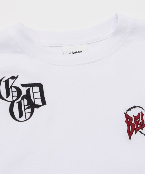 improves(インプローブス)の「天竺 ロゴ刺しゅう 半袖Tシャツ(Tシャツ/カットソー・メンズ・ブラウン/ブラック/ホワイト・MEDIUM/LARGE)」の17枚目の写真