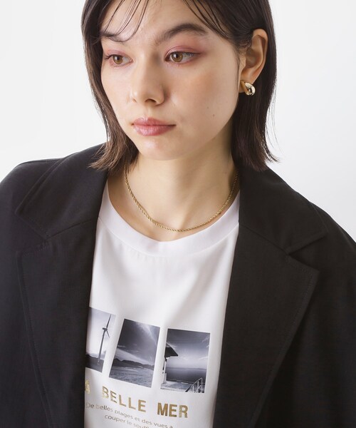 THE SHOP TK (ザ ショップ ティーケー )の「ステンレスショートネックレス(ネックレス・レディース・ゴールド/シルバー系/ゴールド系/シルバー・00)」の9枚目の写真