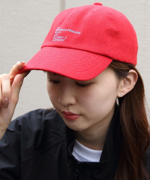 セール】MEYAME/メヤメ ウールエンブロイダリーキャップ WOOL