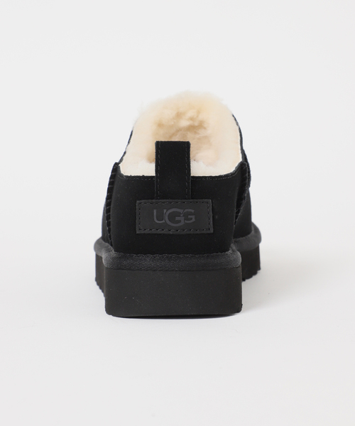 UGG（アグ）の「UGG/アグ W CLASSIC MICRO 1173891（その他シューズ・レディース・ブラック/キャメル・23cm/24cm/25cm）」の7枚目の写真