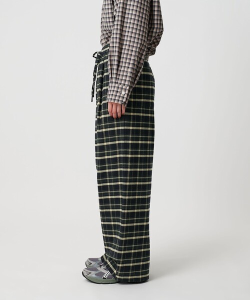 セール】コットンフランネルチェック パジャマパンツ（その他パンツ