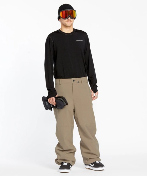 VOLCOM（ボルコム）の「【VOLCOM/ボルコム】 Mens Snow Billow Pants /スキースノーボードパンツ（その他パンツ・メンズ・ベージュ系その他/ブルー系その他・SMALL/MEDIUM/LARGE/X-LARGE/XX-LARGE/X-SMALL）」の6枚目の写真