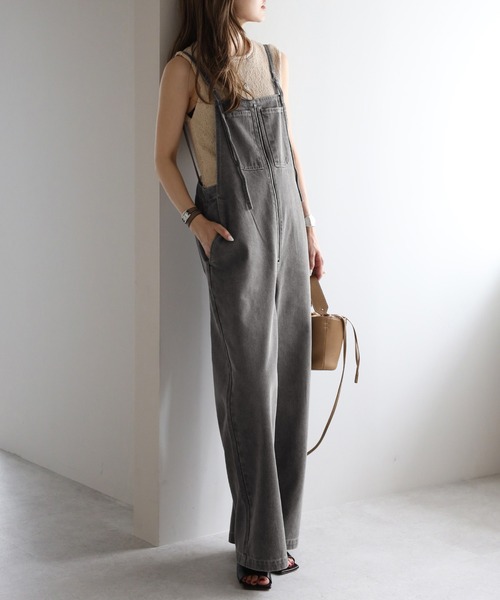 Bonjour Sagan（ボンジュールサガン）の「オーバーオール（サロペット/オーバーオール・レディース・ブルー・FREE）」の2枚目の写真