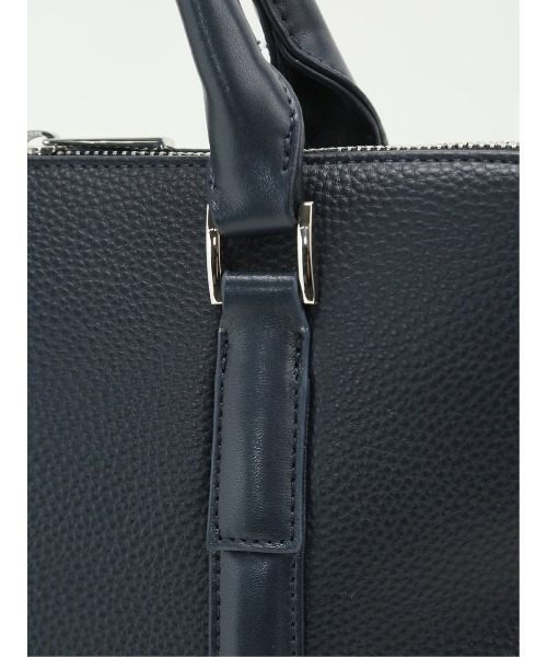 TAKA-Q（タカキュー）の「【2WAY A4対応】タカキュー シュリンク型押し ブリーフバッグ（ビジネスバッグ・メンズ・ブラック/ネイビー・FREE）」の9枚目の写真