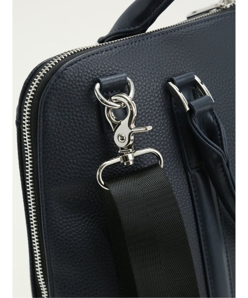 TAKA-Q（タカキュー）の「【2WAY A4対応】タカキュー シュリンク型押し ブリーフバッグ（ビジネスバッグ・メンズ・ブラック/ネイビー・FREE）」の10枚目の写真