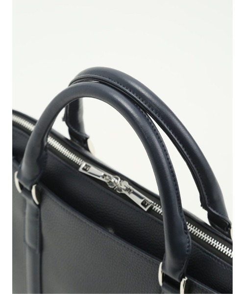 TAKA-Q（タカキュー）の「【2WAY A4対応】タカキュー シュリンク型押し ブリーフバッグ（ビジネスバッグ・メンズ・ブラック/ネイビー・FREE）」の12枚目の写真