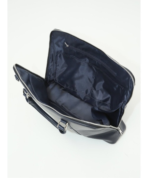 TAKA-Q（タカキュー）の「【2WAY A4対応】タカキュー シュリンク型押し ブリーフバッグ（ビジネスバッグ・メンズ・ブラック/ネイビー・FREE）」の14枚目の写真