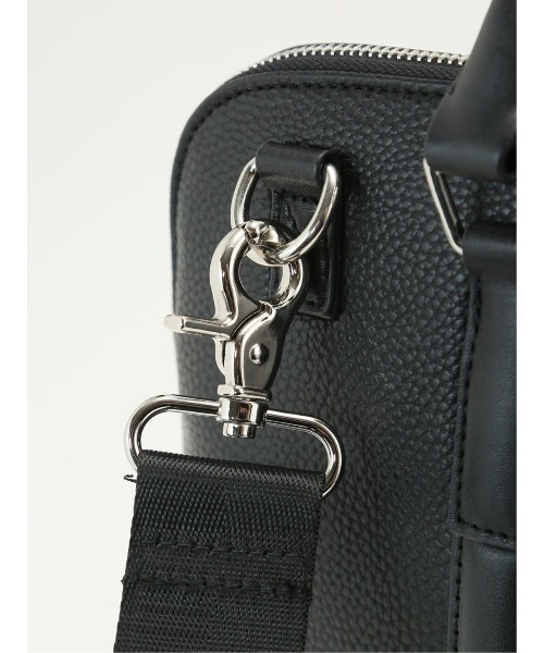 TAKA-Q（タカキュー）の「【2WAY A4対応】タカキュー シュリンク型押し ブリーフバッグ（ビジネスバッグ・メンズ・ブラック/ネイビー・FREE）」の21枚目の写真