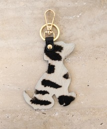 andrea cardone（アンドレアカルドネ）の「【ANDREA CARDONE】イヌ型レザーキーチャーム(Q57901)（キーホルダー）」