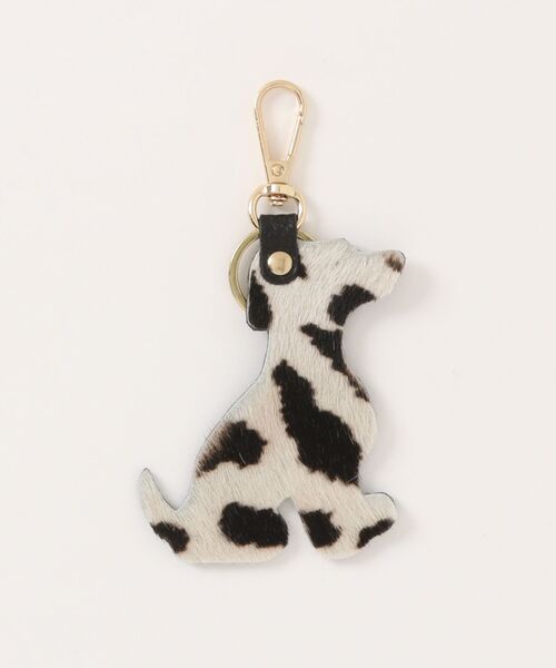 andrea cardone（アンドレアカルドネ）の「【ANDREA CARDONE】イヌ型レザーキーチャーム(Q57901)（キーホルダー・レディース・ブラック系その他/ブラック系その他2・ALL）」の5枚目の写真