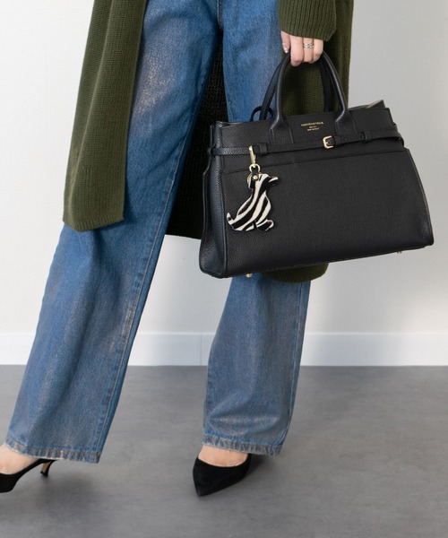 andrea cardone（アンドレアカルドネ）の「【ANDREA CARDONE】イヌ型レザーキーチャーム(Q57901)（キーホルダー・レディース・ブラック系その他/ブラック系その他2・ALL）」の7枚目の写真