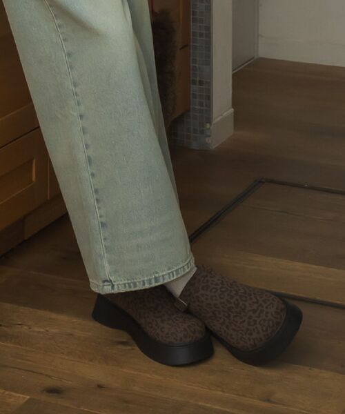 RETRO GIRL（レトロガール）の「2WAYサボ（その他シューズ・レディース・ブラック/レオパード・MEDIUM/LARGE）」の5枚目の写真