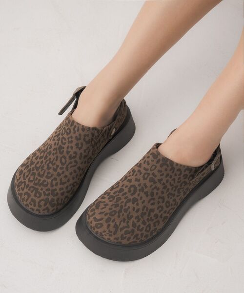 RETRO GIRL（レトロガール）の「2WAYサボ（その他シューズ・レディース・ブラック/レオパード・MEDIUM/LARGE）」の7枚目の写真