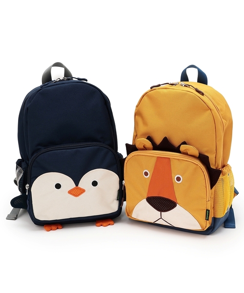 kladskap（クレードスコープ）の「ライオン/ペンギンリュック（バックパック/リュック・キッズ・ネイビー/マスタード・SS/S）」の13枚目の写真