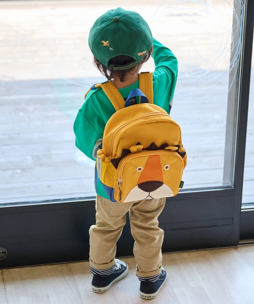 kladskap（クレードスコープ）の「ライオン/ペンギンリュック（バックパック/リュック・キッズ・ネイビー/マスタード・SS/S）」の19枚目の写真