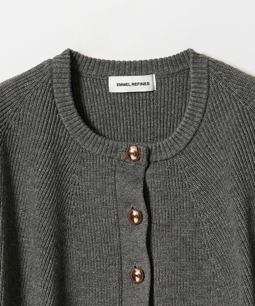 EMMEL REFINES＞EM HW ケープボタン 3WAY ニット（ニット/セーター