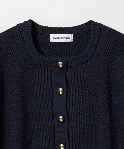 EMMEL REFINES＞EM HW ケープボタン 3WAY ニット（ニット/セーター