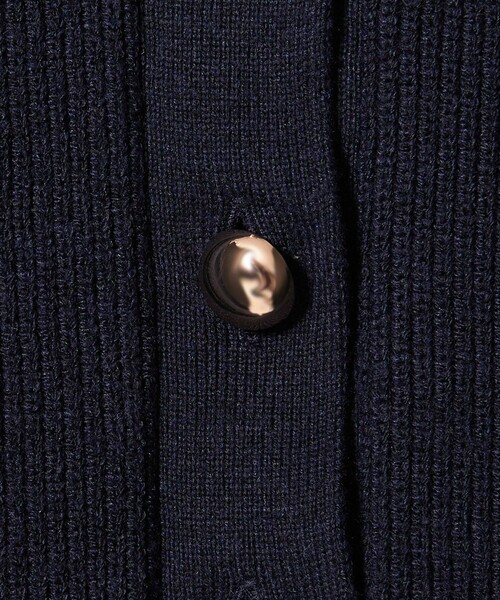 EMMEL REFINES　EM HW ケープボタン 3WAY ニットネイビー EMMEL REFINES＞EM HW ケープボタン 3WAY ニット（ニット/セーター