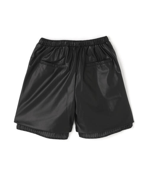 ANNA SUI NYC（アナ スイ エヌ ワイ シー）の「ANNA SUI NYC/アナ スイ エヌワイシー/PUレザーハーフパンツ（その他パンツ・レディース・ブラック/ホワイト・F）」の12枚目の写真