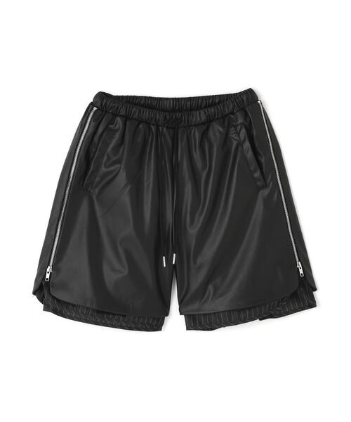 ANNA SUI NYC（アナ スイ エヌ ワイ シー）の「ANNA SUI NYC/アナ スイ エヌワイシー/PUレザーハーフパンツ（その他パンツ・レディース・ブラック/ホワイト・F）」の11枚目の写真