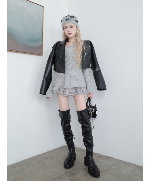 Darich ダーリッチ　ライダースライクハートミニバッグ ライダースライクハートミニバッグ（ショルダーバッグ）｜Darich