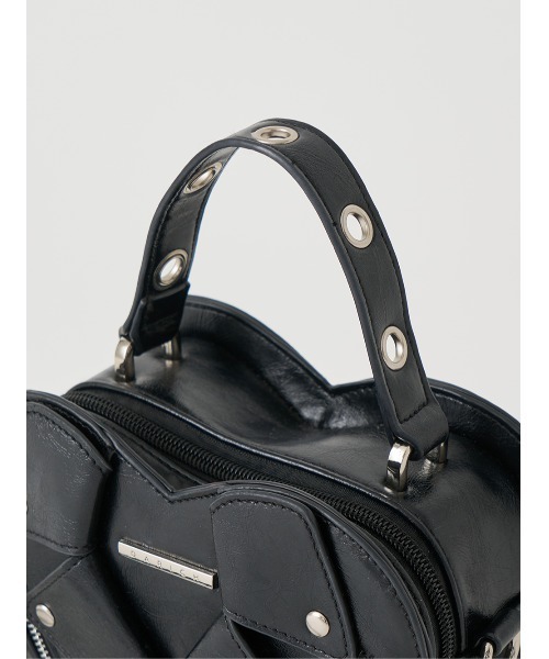 ダーリッチ　ライダースライクハートミニバック ライダースライクハートミニバッグ（ショルダーバッグ）｜Darich