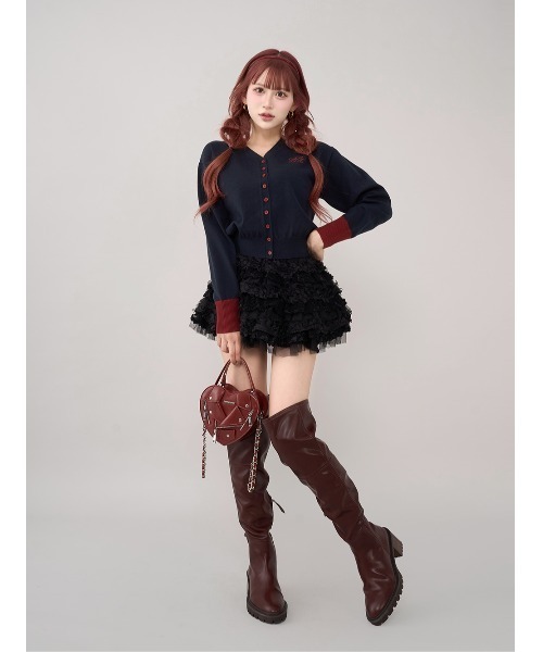 Darich ダーリッチ ハートモチーフミニバッグ レッド Darich - 新品未開封 ダーリッチ Darich ハートモチーフミニ