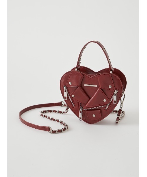 【Darich】ハートモチーフミニバッグ RED Darich - 新品未開封 ダーリッチ Darich ハートモチーフミニ