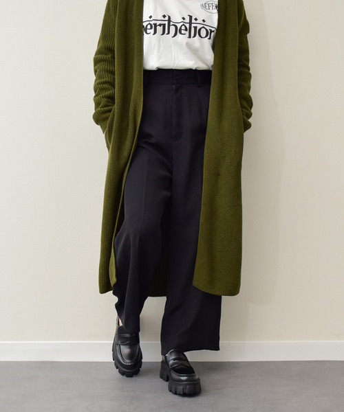 Round About(Bridget Birkin)(ラウンド アバウト)の「【Round About】ラギットソールローファー(451603)(ローファー・レディース・ブラック・36/37/38/39)」の6枚目の写真