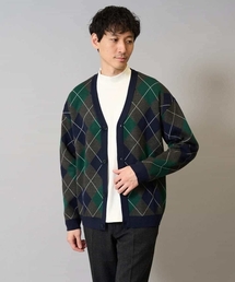 a.v.v | 【洗濯機で洗える】アーガイルジャカードニットカーディガン(カーディガン/ボレロ)