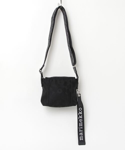 marimekko（マリメッコ）の「Unikko / Mini Messenger shoulder bag（ショルダーバッグ・レディース・ブラック・FREE）」の5枚目の写真