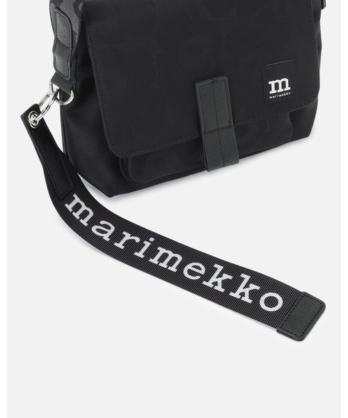 marimekko（マリメッコ）の「Unikko / Mini Messenger shoulder bag（ショルダーバッグ・レディース・ブラック・FREE）」の6枚目の写真